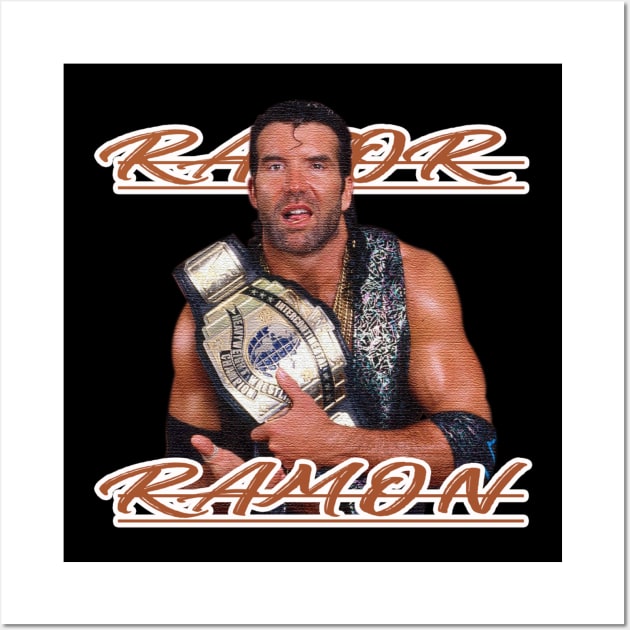 RAZOR RAMON CHAMPION Wall Art by BUDI FATHER